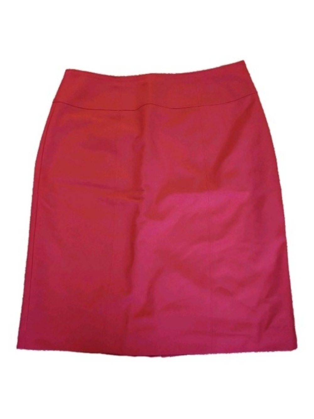 Worthington Red Straight Pencil Skirt 8